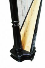 34 Strings Lever Harp Black - Image 3