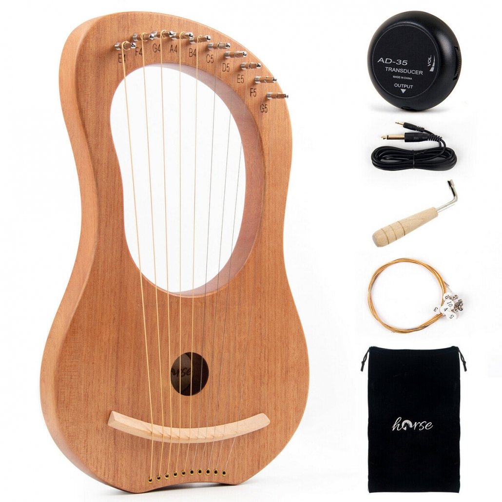10 strings new lyre harp