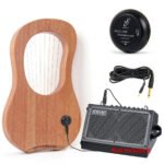 Lyre Harp 10 Metal String Mahogany - Image 7
