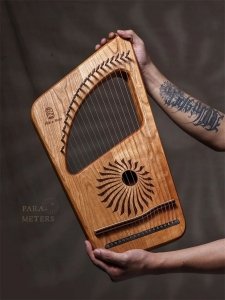 19 Strings Hluru Lyre Harp Finger Piano Harp - Image 2