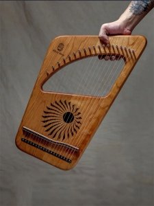19 Strings Hluru Lyre Harp Finger Piano Harp - Image 3