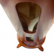 Irish Lever Harp with 8-String Lyre Harp with Round Sound Box - Image 4