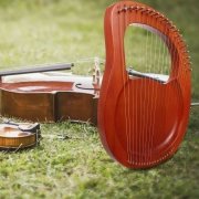 19 String Lyre Harp  Instrument - Image 5