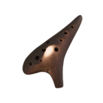 12 Holes Carina Innato Flute of Smoked Ocarina, Alto C / Soprano C F G, orina Musical Instrument, Professional Smoked Burn