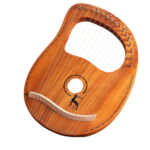 Lyre Harp 16 19 Strings Mahogany Wood Harp Piano 19 Strings Stringed Musical Instrument With Tuning Wrench Spare Strings