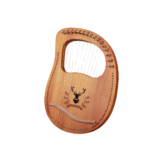 19 Strings Lyre Harp 7 16 strings Mahogany Wood Portable Harp with Bag Piano Musical Instrument With Spare Strings - Image 2