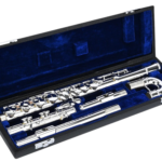 Alto flute silver plated key