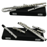 Flute with Curved and Straight Head Joint Italian，Suitable for students to use