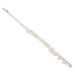 Japan Sankyo 601 Flute Professional Cupronickel Opening C Key 17 Hole Flute Silver Plated Musical Instruments With Case