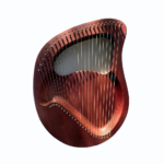 Lyre 24 Strings Lyre Harp Mahogany Wood Harp Piano Stringed Musical Instrument With Tuning Wrench Spare Strings Picks