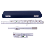 MORESKY 16 Close C Key Flute Cupronickel Silver Plated Left-Hand Flute With E Keys MFL-702