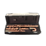 MORESKY Alto Flute 16 Holes G Keys Retro Brass With Two Mouthpiece