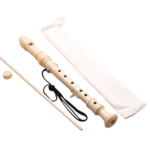 Professional Eight Hole High Pitched Flute Eight Hole Soprano Recorder Clarinet Black Sound Easy To Adjust Food Grade ABS