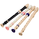 Professional Eight Hole Treble Flute 8-Hole Soprano Recorder Clarinet Black Sound Easy Adjustable Food Grade ABS Non-toxic