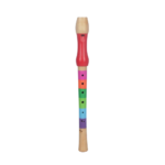 SLADE Harp Flute Wooden Eight Hole Treble Orff Flute Wooden Kid Professional Playing Musical Instrument for Children Gifts