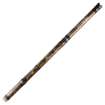 Shakuhachi 54cm Vertical Flute D Key Shakuhachi 5 Holes Bamboo Flute Woodwind Instrument