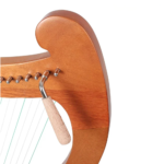 15 19 String Mini Harp Lyre Piano Solid Wooden Portable Musical Instrument High Quality Stringed Instrument with Tuning Wrench - Image 2