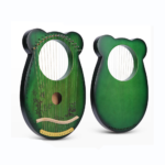 16 String Lyre Harp, Portable Solid Wood Lyre Harp Instrument with Bag, Easy to Learn for Beginners Adults Kids - Image 2