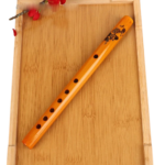 1Pc Chinese Traditional 6 Holes Bamboo Flute Vertical Clarinet Student Musical Instrument Wooden Color Flute For Beginner - Image 2