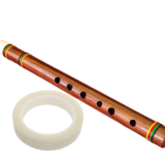 66M Roll Bamboo Dizi Flute Membrane Ultra Thin Transparent Self Adhesive Film Woodwind Instrument Accessory For Music Practice - Image 2