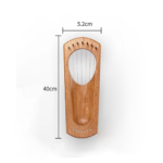 7/19-Note Beech Wood Lyre Harp – Portable Instrument with Accessories - Image 2