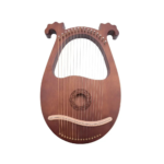 CGDS-Lyre Harp, 16 String Mahogany Body String Instrument Body Instrument With Tuning Wrench And Spare Strings - Image 2