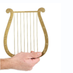 Fun Costumes Gold Harp Accessory Standard - Image 2