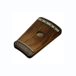 Hanago MD28 16-String Guitar Harp – Solid Wood Portable 28-Note Fingerboard (Dark Mahogany) - Image 2