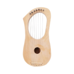 Harp 7 String DIY Set Instrument Accessories Ancient Style Lyres Wood String Instrument for Hands on Skills Cooperation Exercise - Image 2