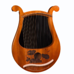 High Quality 19 String Lyre Harp Mahogany Music Instrument With Spare Strings Tuning Wrench Greek Classical Musical Instrument - Image 2