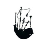 Highland bagpipes mahogany Scottish bagpipes with tote bag musical instrument - Image 2