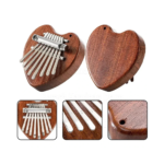 Hot 8 Key Mini Wooden Crystal Kalimba High Quality Exquisite Finger Thumb Piano Marimba Musical Good Accessory Pendant Gift - Image 2