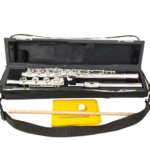 Japan Top-level Sterling Silver Flute YFL-774H, Key of C, Carved Key Design, 958 Sterling Silver, Includes Musical Instrument Ac - Image 2