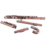 MORESKY Alto Flute 16 Holes G Keys Retro Brass With Two Mouthpiece - Image 2