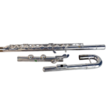 MORESKY Flute C Key with Shell OEM Silver Plated Bass Model Musical Instrument MBFL-101 - Image 2