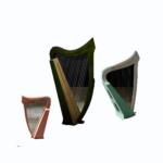 Miniature 15 String Harp Paulownia Wood 19 Strings Harp Adult Children Beginners Lyre Harps Professional Stringed Instruments - Image 2