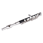 Piccolo Instrument ABS Tubing White Copper Silver Plated C Key Piccolo Flute for Beginners Students - Image 2