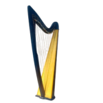 Portable Professional Arpa 38-String Lever Irish Harp for Beginners Pink Harp Without Pedal for Music Students - Image 2