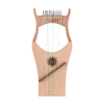 Professional Music Instrument Diy Harp Lyre 10 Strings Harps Wh02 10 String Wooden Lyre Harp Nylon String Spruce Rubber Handheld - Image 2
