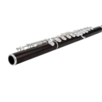 TOP Powell17 Holes Ebony flute Open Hole Silver Plated E key Grenadilla Wood Professional Flute - Image 2
