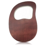 OW 16-String Mahogany Lyre Harp – Portable Wooden Instrument with Bag & Accessories - Image 2