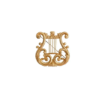 Western Antique Harp Brooch Elegant Plum Blossom Art Corsage Court Style Pin Men Women Accessories Animal Leopard Badges - Image 2