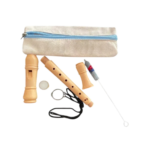 Wooden Flute 8 Holes Rare Professional Flutes Children Portable Orff Instruments Wood Color Adult Handheld Musical Instruments - Image 2