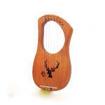 Classy-7 String Lyre Harp Wood String Instrument With Carry Bag Extra String Set And Accessaries Style