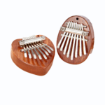 Hot 8 Key Mini Wooden Crystal Kalimba High Quality Exquisite Finger Thumb Piano Marimba Musical Good Accessory Pendant Gift