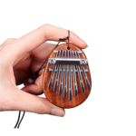 Kalimba 17-Key Mahogany Thumb Piano – Portable Instrument