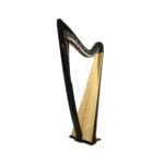 Portable Professional Arpa 38-String Lever Irish Harp for Beginners Pink Harp Without Pedal for Music Students