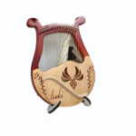 Vintage Instrument Harp and Konghou Niche Simple and Portable Lyre Stringed Musical Instruments Niche Bands Play Harp Classical