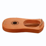 Wooden 7-String Lyre Harp for Beginners Adults Kids Portable Small Harp Instrument Stringed Folk Music Relaxation Teaching