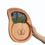 Wooden 7-note Box Harp Portable Professional 16 Strings Lyre Harp Beginner Adults healing Stringed Musical Instruments